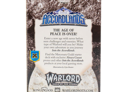 Gamers Guild AZ Warlord Sleeves Warlord: Saga of the Storm - Alrayn Art Sleeves Warlord Sleeves