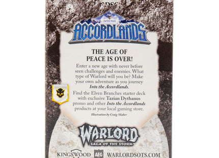 Gamers Guild AZ Warlord Sleeves Warlord: Saga of the Storm - Tazian Art Sleeves Warlord Sleeves