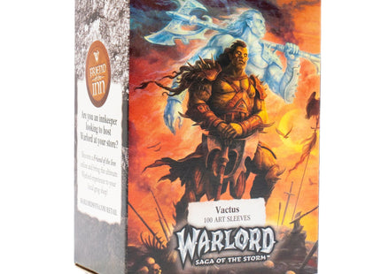 Gamers Guild AZ Warlord Sleeves Warlord: Saga of the Storm - Vactus Art Sleeves Warlord Sleeves