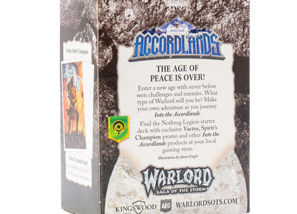 Gamers Guild AZ Warlord Sleeves Warlord: Saga of the Storm - Vactus Art Sleeves Warlord Sleeves