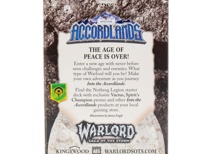 Gamers Guild AZ Warlord Sleeves Warlord: Saga of the Storm - Vactus Art Sleeves Warlord Sleeves