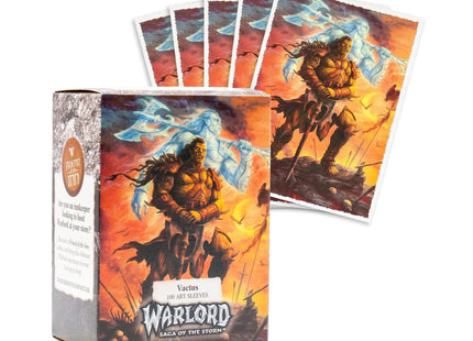 Gamers Guild AZ Warlord Sleeves Warlord: Saga of the Storm - Vactus Art Sleeves Warlord Sleeves
