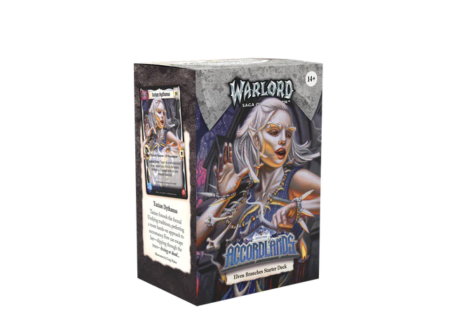 Gamers Guild AZ Warlord Warlord: Saga of the Storm CCG: Into the Accordlands Starter Deck - Elven Branches Team Covenant