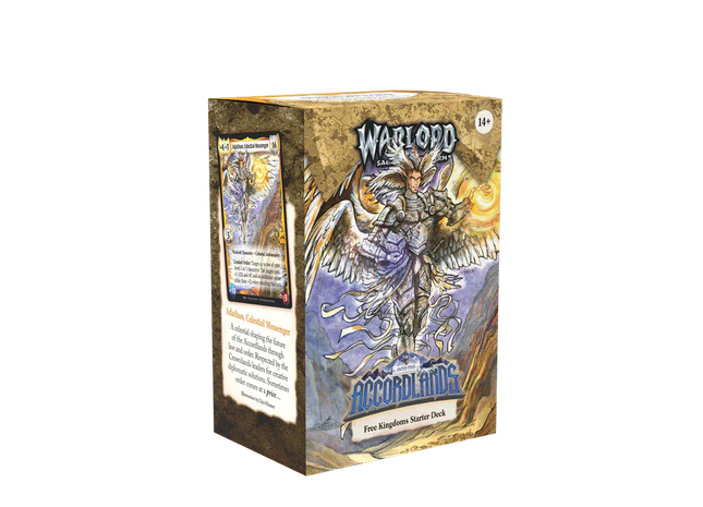 Gamers Guild AZ Warlord Warlord: Saga of the Storm CCG: Into the Accordlands Starter Deck - Free Kingdoms Team Covenant
