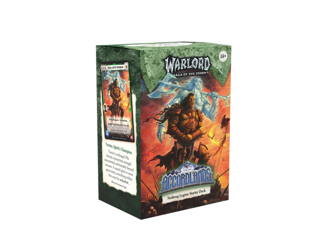 Gamers Guild AZ Warlord Warlord: Saga of the Storm CCG: Into the Accordlands Starter Deck - River of Blood Team Covenant
