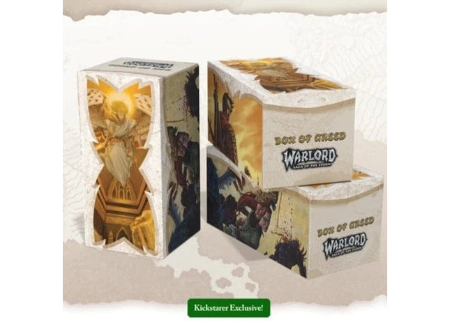 Gamers Guild AZ Warlord Warlord: Saga of the Storm CCG - Kickstarter Box of Greed (Pre-Order) Kickstarter