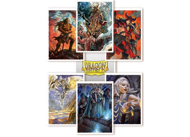 Gamers Guild AZ Warlord Warlord: Saga of the Storm CCG - Kickstarter Dragon Shield Art Sleeves (Pre-Order) Kickstarter