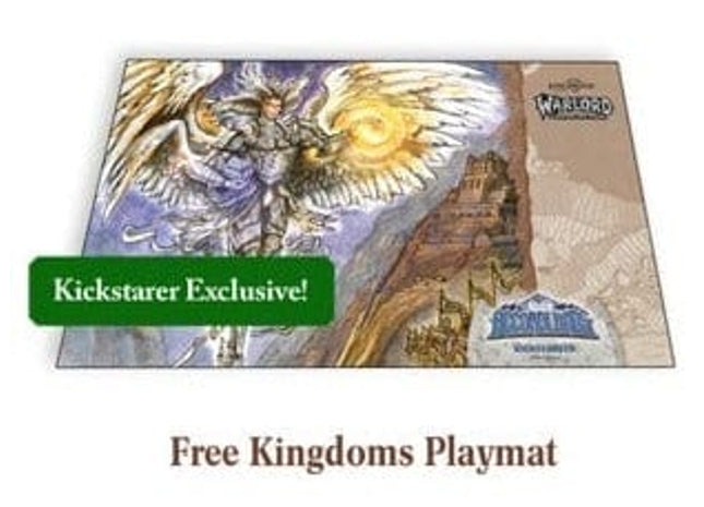 Gamers Guild AZ Warlord Warlord: Saga of the Storm CCG - Kickstarter Exclusive Free Kingdoms Playmat (Pre-Order) Kickstarter