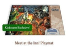 Gamers Guild AZ Warlord Warlord: Saga of the Storm CCG - Kickstarter Exclusive Meet at the Inn! Playmat (Pre-Order) Kickstarter
