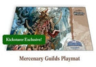 Gamers Guild AZ Warlord Warlord: Saga of the Storm CCG - Kickstarter Exclusive Mercenary Guilds Playmat (Pre-Order) Kickstarter