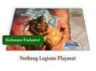 Gamers Guild AZ Warlord Warlord: Saga of the Storm CCG - Kickstarter Exclusive Nothrog Legions Playmat (Pre-Order) Kickstarter