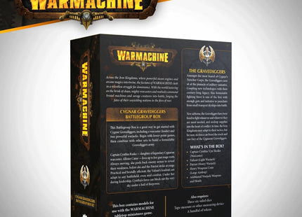 Gamers Guild AZ Warmachine Warmachine: Cygnar - Gravediggers Battlegroup Box (Pre-Order) AGD