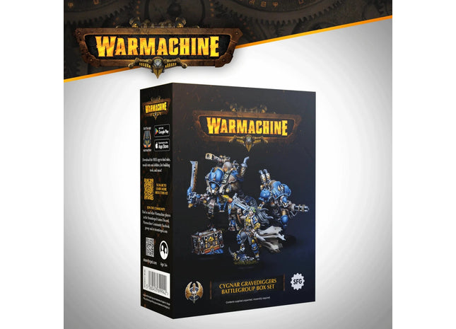 Gamers Guild AZ Warmachine Warmachine: Cygnar - Gravediggers Battlegroup Box (Pre-Order) AGD