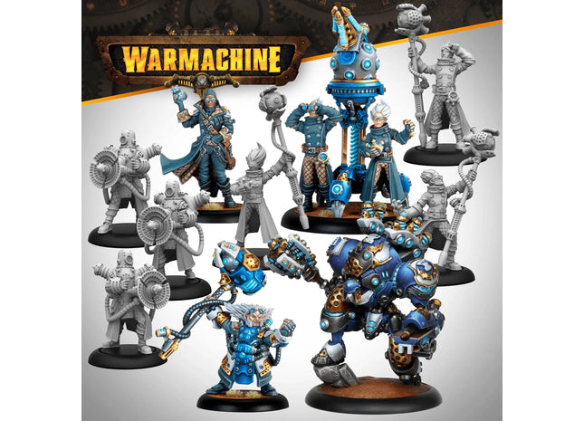 Gamers Guild AZ Warmachine Warmachine: Cygnar - Storm Forge Command Cadre ACD Distribution