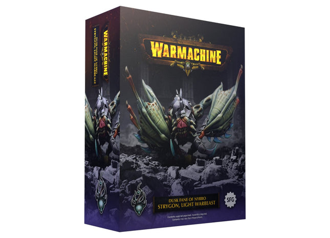 Gamers Guild AZ Warmachine Warmachine: Dusk - Fane of Nyrro | Strygon Light Warbeast (Pre-Order) ACD Distribution