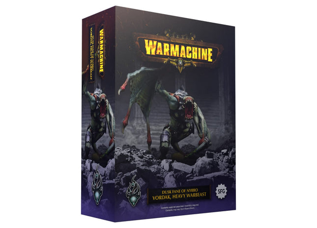Gamers Guild AZ Warmachine Warmachine: Dusk - Fane of Nyrro | Vordak Heavy Warbeast (Pre-Order) ACD Distribution