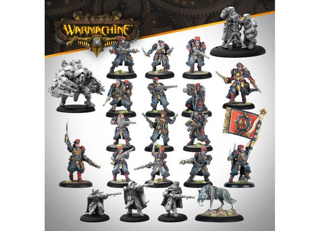 Gamers Guild AZ Warmachine Warmachine: Khador - Winter Korps Core Expansion (Pre-Order) AGD