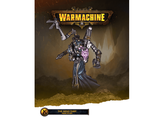 Gamers Guild AZ Warmachine Warmachine: Mercenaries - Mind Thief (Pre-Order) AGD