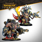 Gamers Guild AZ Warmachine Warmachine: Mercenary - Emperor Carver Ultimus Esquire III & War Boar MMD47  (Pre-Order)(Super Heavy Warjack) AGD