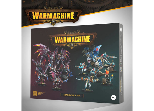 Gamers Guild AZ Warmachine Warmachine: Shadows & Scum 2-Player Starter Set (Pre-Order) AGD