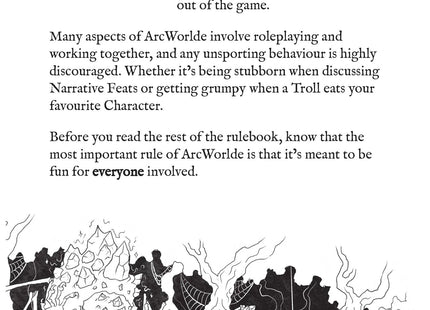 Gamers Guild AZ Warp Miniatures ArcWorlde 2E: Core Rules (Version 2.2) (Pre-Order) Southern Hobby