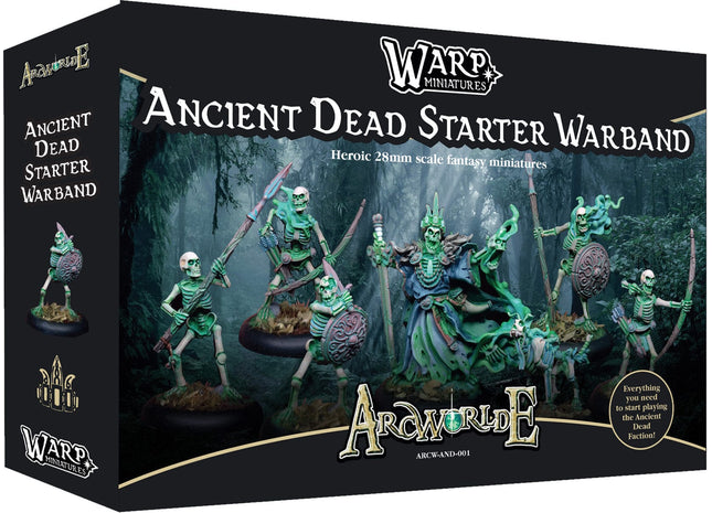 Gamers Guild AZ Warp Miniatures ArcWorlde 2E: Starter Warband - Ancient Dead (Metal) (Pre-Order) Southern Hobby
