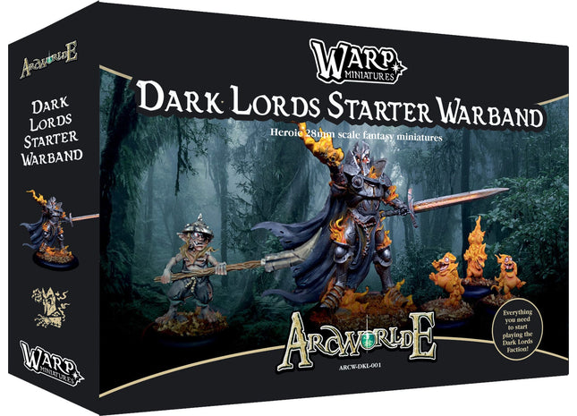 Gamers Guild AZ Warp Miniatures ArcWorlde 2E: Starter Warband - Dark Lords (Metal) (Pre-Order) Southern Hobby