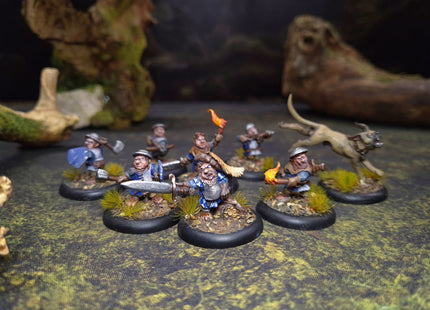 Gamers Guild AZ Warp Miniatures ArcWorlde 2E: Starter Warband - Halfling (Metal) (Pre-Order) Southern Hobby