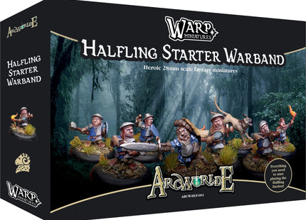 Gamers Guild AZ Warp Miniatures ArcWorlde 2E: Starter Warband - Halfling (Metal) (Pre-Order) Southern Hobby