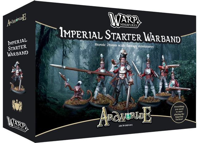 Gamers Guild AZ Warp Miniatures ArcWorlde 2E: Starter Warband - Imperials (Metal) (Pre-Order) Southern Hobby