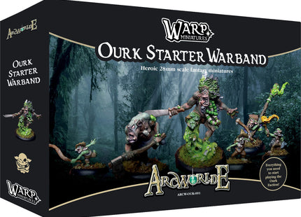 Gamers Guild AZ Warp Miniatures ArcWorlde 2E: Starter Warband - Ourk (Metal) (Pre-Order) Southern Hobby