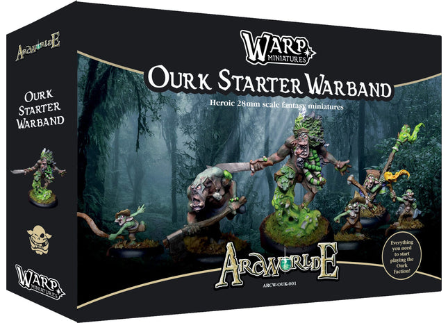 Gamers Guild AZ Warp Miniatures ArcWorlde 2E: Starter Warband - Ourk (Metal) (Pre-Order) Southern Hobby