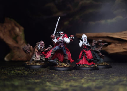 Gamers Guild AZ Warp Miniatures ArcWorlde 2E: Starter Warband - Vampires (Metal) (Pre-Order) Southern Hobby