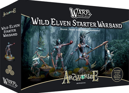 Gamers Guild AZ Warp Miniatures ArcWorlde 2E: Starter Warband - Wild Elven (Metal) (Pre-Order) Southern Hobby
