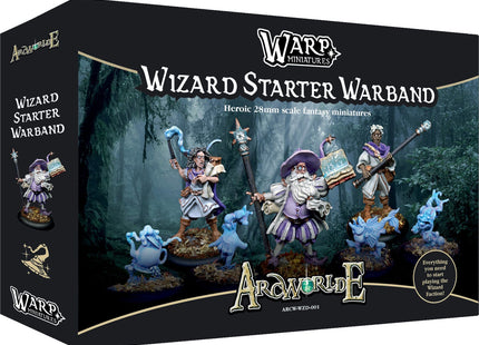 Gamers Guild AZ Warp Miniatures ArcWorlde 2E: Starter Warband - Wizards (Metal) (Pre-Order) Southern Hobby