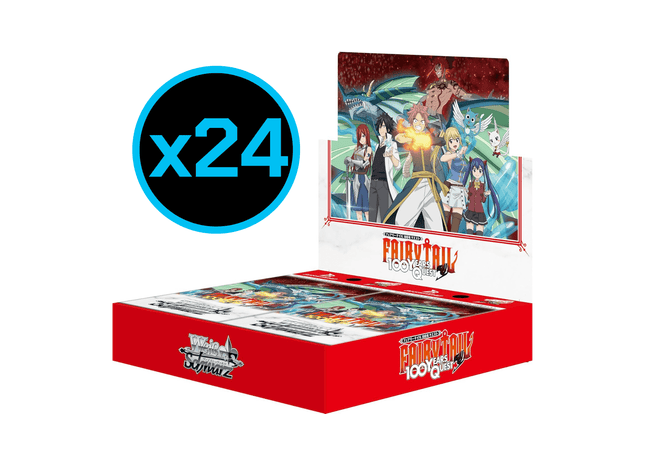 Gamers Guild AZ Weiss Schwarz Weiss Schwarz: Fairy Tail 100 Years Quest - Booster Case (Pre-Order) YY Card World