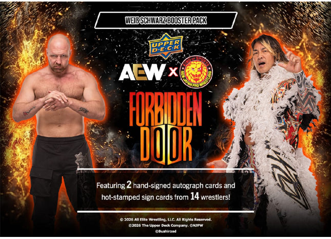 Gamers Guild AZ Weiss Schwarz Weiss Schwarz: Forbidden Door AEW x NJPW Booster Display (English) (Pre-Order) YY Card World