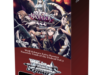 Gamers Guild AZ Weiss Schwarz Weiss Schwarz: Nazarick: Tomb of the Undead Vol. 3 Display Box (Pre-Order) YY Card World