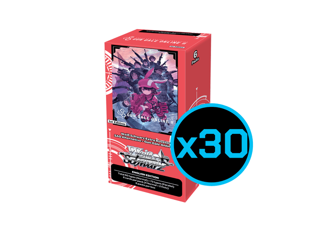 Gamers Guild AZ Weiss Schwarz Weiss Schwarz: Sword Art Online Alternative - Gun Gale Online 2 Extra Booster Case (Pre-Order) YY Card World
