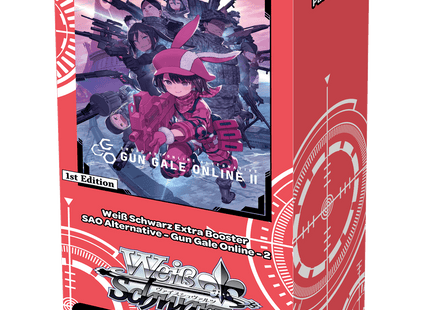 Gamers Guild AZ Weiss Schwarz Weiss Schwarz: Sword Art Online Alternative - Gun Gale Online 2 Extra Booster Display Discontinue