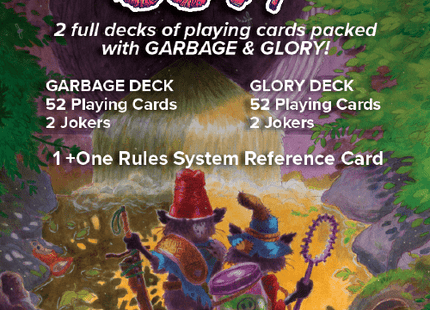 Gamers Guild AZ Wet Ink Games Garbage & Glory RPG - Card Decks (Pre-Order) Quartermaster Direct