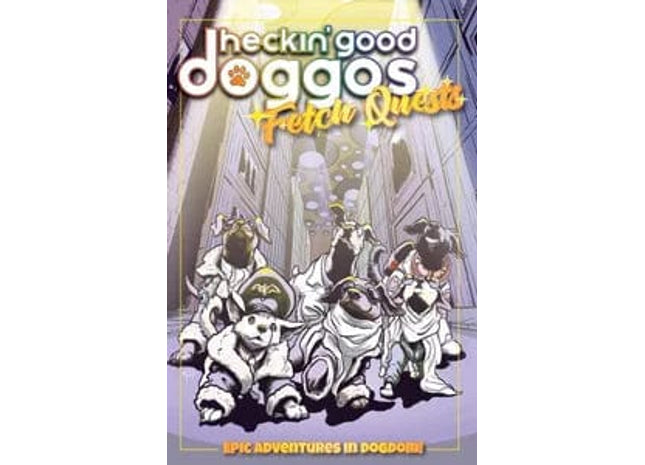 Gamers Guild AZ Wet Ink Games Heckin' Good Doggos: Fetch Quests Indie Press Revolution