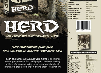 Gamers Guild AZ Wet Ink Games HERD: Epoch Environments Expansion (Pre-Order) Quartermaster Direct