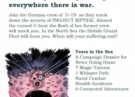 Gamers Guild AZ Wet Ink Games Never Going Home RPG: Tears in the Sea (Pre-Order) Quartermaster Direct