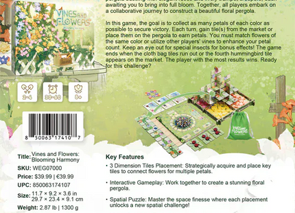 Gamers Guild AZ Whales Entertainment Vines and Flowers: Blooming Harmony (Pre-Order) Quartermaster Direct