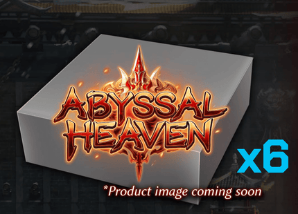 Gamers Guild AZ Wholesale Grand Archive TCG: Set 6 - Abyssal Heaven (1st Edition) Booster Display Sealed Case - Street Date: 03/07/2025 - ORDER DUE BY: 11/15/2024 - Price: $350.99 Southern Hobby