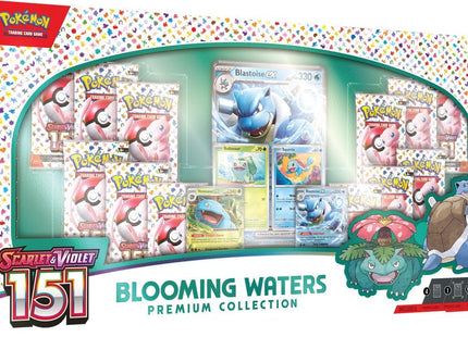 Gamers Guild AZ Wholesale Pokemon TCG: Scarlet and Violet 151 - Blooming Waters - Street Date: 02/07/2025 -Price: $43.00 Gamers Guild AZ
