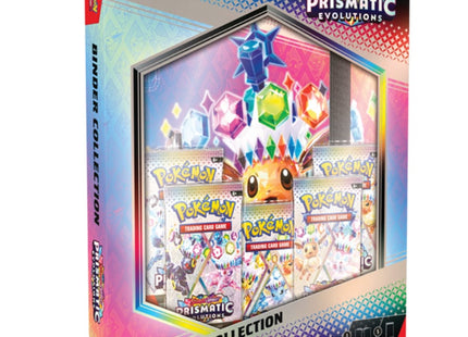 Gamers Guild AZ Wholesale Pokemon TCG: Scarlet and Violet - Prismatic Evolutions Binder Collection  - Street Date: 01/17/2025 - ORDER DUE BY: 12/02/2024 - Price: $25.49 Pokemon