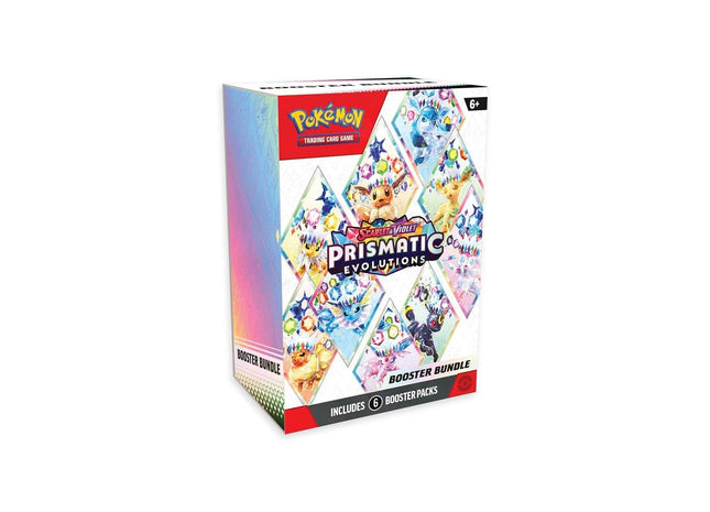 Gamers Guild AZ Wholesale Pokemon TCG: Scarlet and Violet - Prismatic Evolutions Booster Bundle - Street Date: 03/07/2025 -Price: $19.99 Gamers Guild AZ