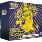 Gamers Guild AZ Wholesale Pokemon TCG: SV08 - Surging Sparks - Elite Trainer Box - Street Date: 11/08/2024 - ORDER DUE BY: 10/23/2024 Price: $36.12 Pokemon